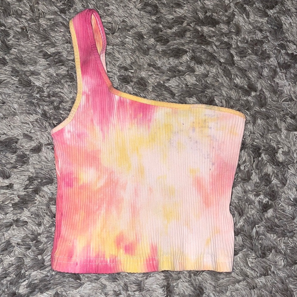 Orange and Pink Shein Tank